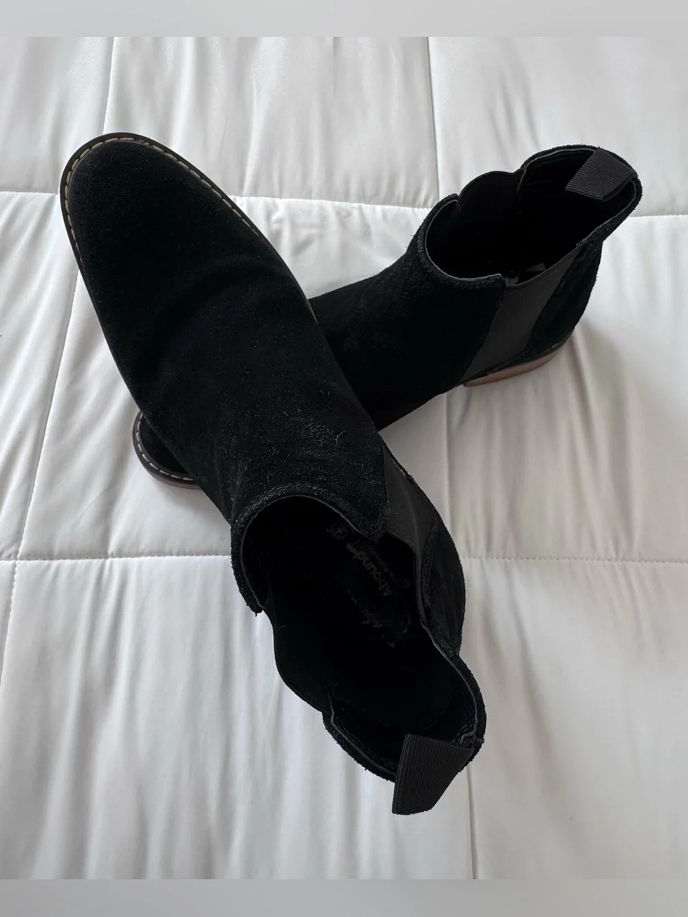 Abound Black Suede Chukka Boots Men Size 9”